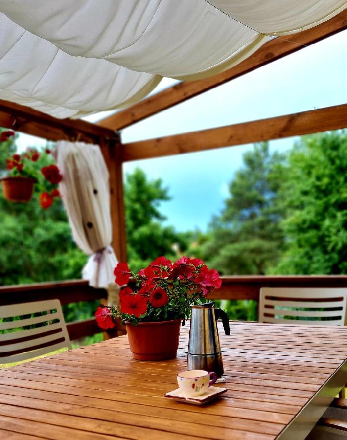 Trasa S7 W 2H Z Warszawy I Gdanska, Jadamowo Holidaymazury, Jacuzzi, Jezioro Olsztynek Extérieur photo