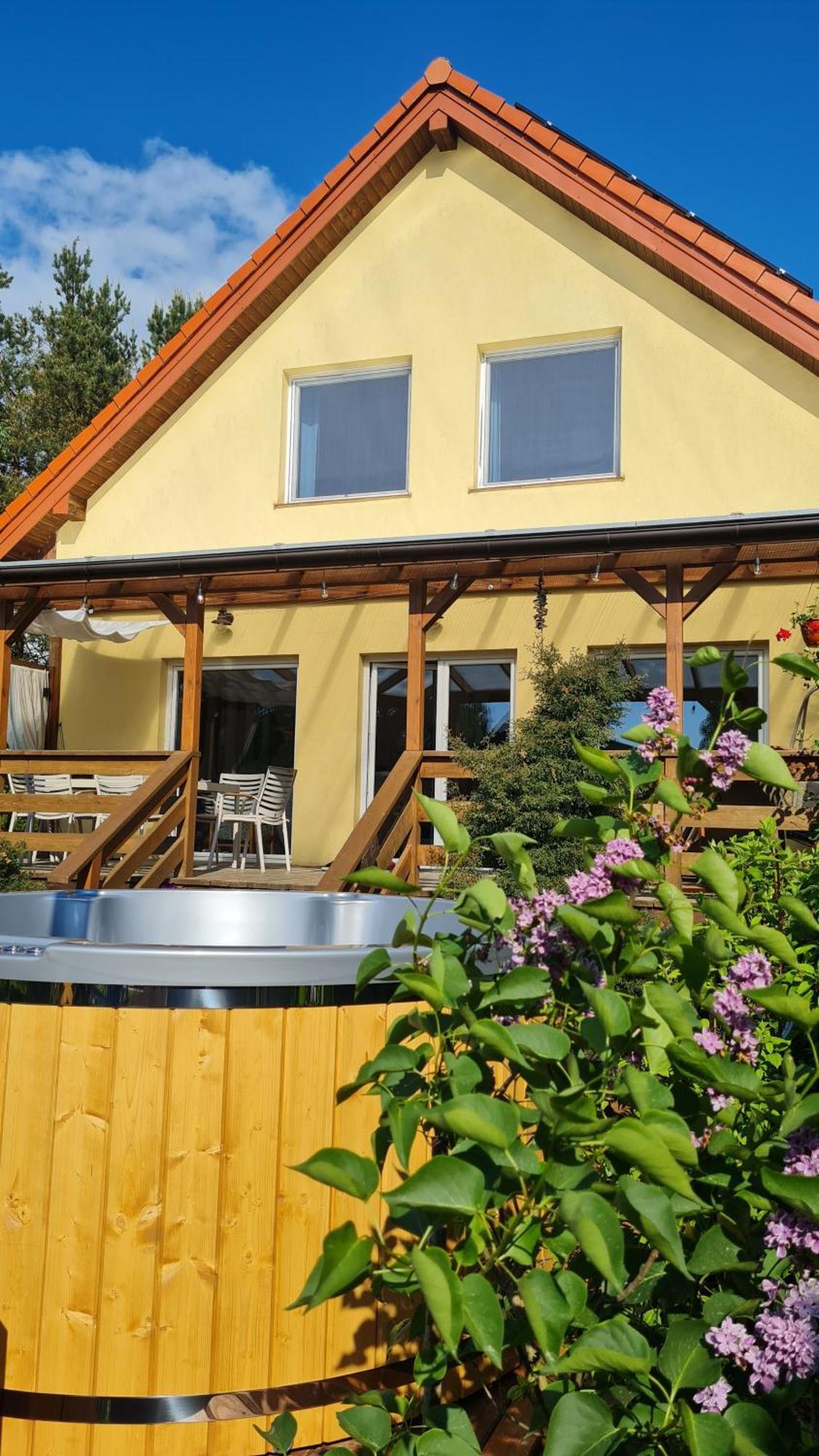 Trasa S7 W 2H Z Warszawy I Gdanska, Jadamowo Holidaymazury, Jacuzzi, Jezioro Olsztynek Extérieur photo